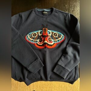 Bonobos Critters Sweatshirt with Butterfly. Small.